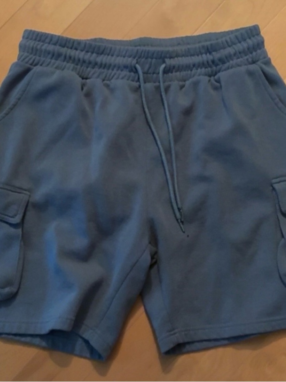 Urban Heritage Slate Blue Athletic Cargo Shorts